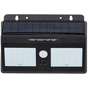 Resim Gündoğdu Aydınlatma 40 W Plüton Solar Aplik Beyaz Işık 