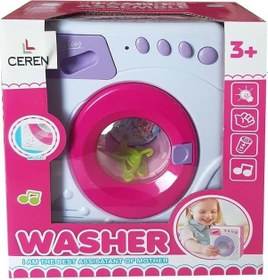 Resim Oyuncak Çamaşır Makinası Seslı Işıklı Pilli 