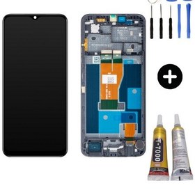 Resim Oppo Realme C33 Rmx3624 Uyumlu Çıtalı Hk Lcd Ekran Dokunmatik + Montaj Seti 