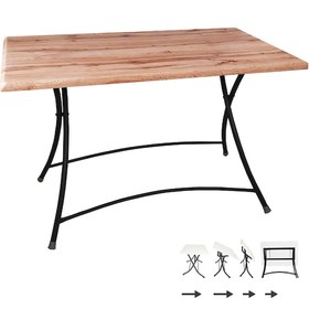 Resim Beymobilya Modern Katlanır Werzalit Tabla Masa (80X120) (532345014) 