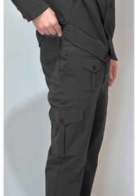 Resim Erkek Çıtçıtlı Pantolon 24720 Siyah Siyah 