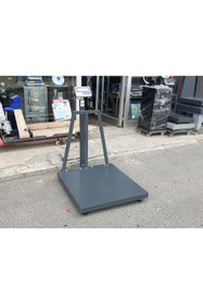 Resim İMMAX Siperli Direkli Baskül 100x100 Cm 2 Ton Şarjlı 