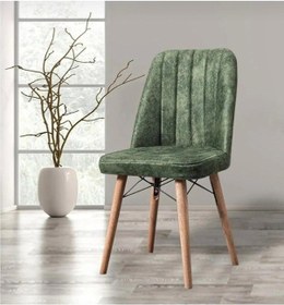 Resim Yonga Concept Karegold Sandalye 2 Adet Yeşil 