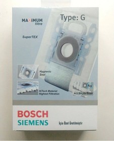 Resim Bosch Uyumlu Siemens Type-G Süpürge Toz Torbası (486479582) 