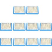 Resim Folinda 10 Adet Briggs Stratton 491588/4915885 Uyumlu Çim Biçme Makinesi Hava Filtresi - Kaliteli Kauçuk-demir Malzeme İle Dayanıklı Ve Verimli Filtreleme 