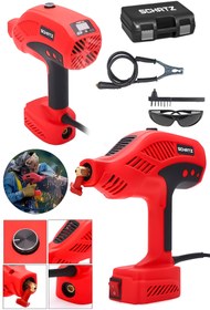 Resim Schatz 300 Amper Sjs Metal Şanzıman Çift Kart Çift Soğutmalı El Tipi Invertör Elektrot Kaynak Makinesi Krmz 