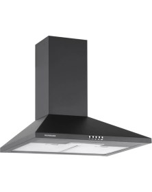 Resim Silverline 2240 60 cm Siyah Davlumbaz Duvar Tipi 3 Kademe Emiş Gücü ve Sessiz Çalışma Özelliği 