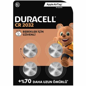 Resim Duracell CR2032 Düğme Pil (4 Adet) (DRCL-9376) 