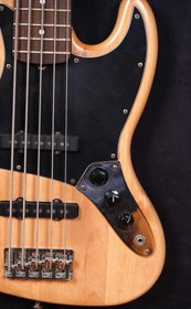 Resim Fender American Series Jazz Bass V - Natural (2.El) 