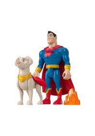 Resim Imaginext DC League of Super Pets Kahramanlar ve Hayvanlar HGL02 
