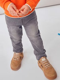 Resim Mayoral Erkek Bebek Slim Fit Jean Pantolon Antrasit - 12 Ay 