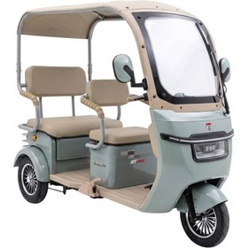 Resim Stmax Ultra Neo 3 Tekerli Kabinli Elektrikli Moped - Mavi 