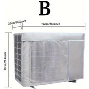 Resim Globalbloom B Outdoor Klima Tozu Koruması Güneşten Koruyucu Kapak 