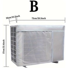 Resim Globalbloom B Outdoor Klima Tozu Koruması Güneşten Koruyucu Kapak 