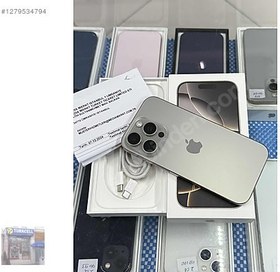 Resim Apple iPhone 16 Pro İkinci El TR | 256 GB | Natürel Titanyum 