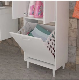 Resim 3 Kapaklı Banyo Dolabı 