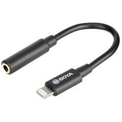 Resim Boya BY-K3 Apple Lightning 3.5 MM Ses Çevirici 