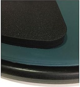 Resim Practice Pad 12 Inç Iki Yüzeyli Drum Pad Davul Çalışma Pedi Bateri Pad PRTS-12 Yeşil 