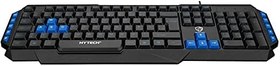Resim Hytech HYK-46 GAMY Siyah USB Mavi Tuşlu Q Gaming Oyuncu Klavyesi 