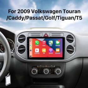 Resim Volkswagen Touran/caddy/passat/golf/tiguan/t5 Için 2009+ Android Auto Carplay Navigasyon Multimedya Sistemi 
