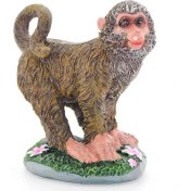 Resim HERŞEYBURDAMODA Polyester Tekli Maymun 019-338 