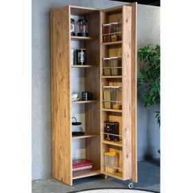 Resim Avm Park Avmpark Tek Kapaklı Erzak Dolabı 180 cm Atlantik Çam 