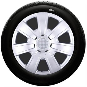 Resim Toyota Uyumlu 14 Inc Kırılmaz SKS Jant Kapağı 1 Takım 4 Adet No:224 