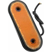 Resim CelestialCo 16PCS Amber Markerings Işık Yan Işaretleyici 20LED 24V Happyk Lamba Kamyon Kamyon Yan Işaretçi Kamyon Için Işıklar (Yurt Dışından) 