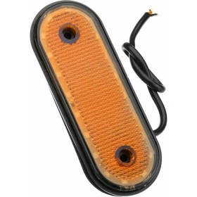 Resim CelestialCo 16PCS Amber Markerings Işık Yan Işaretleyici 20LED 24V Happyk Lamba Kamyon Kamyon Yan Işaretçi Kamyon Için Işıklar (Yurt Dışından) 