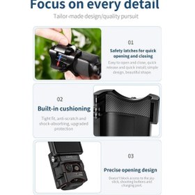 Resim Fortunelane Startrc Genişletme Braketi - Djı Osmo Pocket 3 İçin, Hafif Aksesuar, 1/4 Vida 