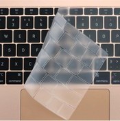 Resim Nezih Case Apple Macbook 13 Pro Touch Bar A1706 Türkçe Q Klavye Slim Şeffaf Klavye Koruyucu Kılıf 