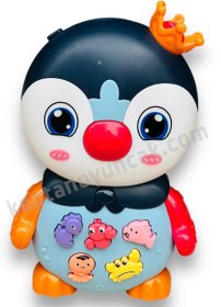 Resim Sesli Işıklı Müzikli Eğitici Penguen 