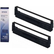 Resim Epson C13S015647Ba -Ikılı Paket-Black Ribbon- Lx-350 / 300+ / 30 