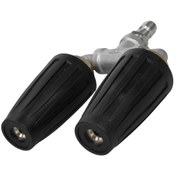 Resim Hallow Siyah Basınçlı Yıkama Makinesi Turbo Nozulu, 360 Dönen Çift 