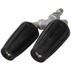 Resim Hallow Siyah Basınçlı Yıkama Makinesi Turbo Nozulu, 360 Dönen Çift 