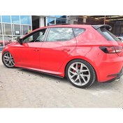 Resim Seat Leon Marşpiyel Lipi - Abs Plastik - Parlak Siyah 