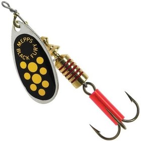 Resim Mepps Black Fury Olta Kaşığı J.Gümüş-Sarı No:1 