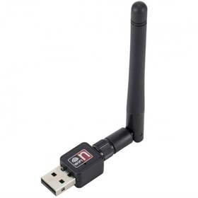 Resim Microcase 2.4GHz 300 Mbps USB Wireless Adaptör WiFi Anten 9 cm - AL2752 