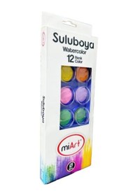 Resim Miart Sulu Boya 28 Mm 12 Renk Karışık 