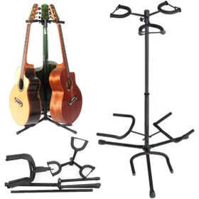 Resim Larkin GS30 Üçlü Gitar Standı 