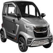 Resim Volta Elektrikli Araç Gümüş Gri 250 Kg Taşıma Kapasitesi ve 4 Tekerlek ile Modern Tasarım 