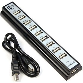 Resim Maxgo 10 Port USB Hub Çoklayıcı Çoğaltıcı 