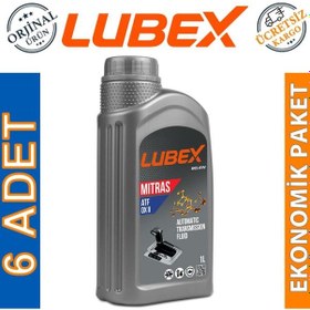 Resim Lubex Mitras Atf Dx II Otomatik Şanzıman Yağı 6 x 1 L 