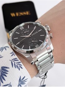 Resim Wesse WWG205301 Wesse Çelik Kordon Kararmaz Renk Atmaz İç Fonksiyon Aktif 5 Atm Suya Dayaknıklı Kol Saat 