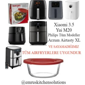 Resim Yüksek Kaliteli Kırmızı Borcam ve Çok Amaçlı Fritöz Için Uyumlu Aksesuar 