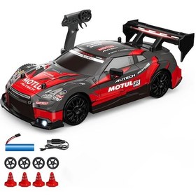 Resim 1:24 Yüksek Hızlı Rc Drift Araç Arabalar Mustang 4wd Uzaktan Çok Renkli 