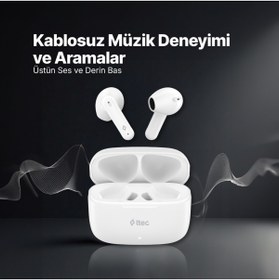 Resim Ttec Airbeat Step Gerçek Kablosuz Tws Bluetooth Kulaklık - 2KM177 