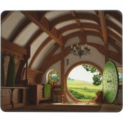 Resim Xiaoai Güzel Köy Mouse Pad 7x8.6 Inç Kaymaz Ka Tabanlı Kablosuz Fare Bilgisayarlar Dizüstü Ofis Için Dayanıklı Malzemeler (Yurt Dışından) 