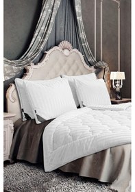 Resim Varol Laura Home Majesti Yorgan Çift Kişilik Beyaz 