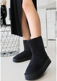 Resim Sophia Siyah Süet Bot 